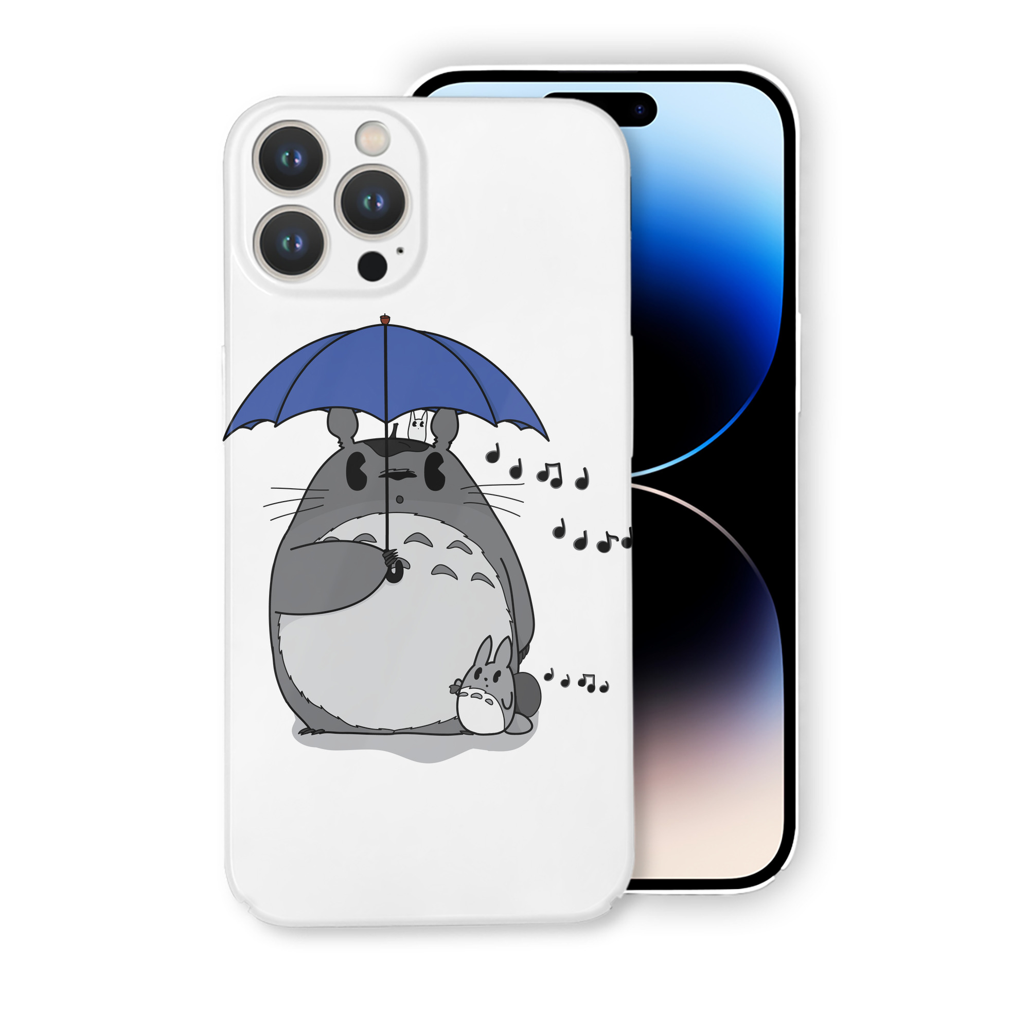 （画像用） となりのトトロ 草壁メイ 草壁サツキ My Neighbor Totoro Satsuki Kusakabe Mei Kusakabe 【iPhone 14シリーズ対応】ハードケース